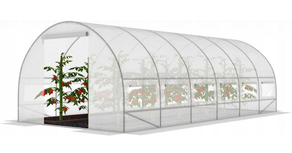 Tunel Ogrodowy Funfit Garden Foliowy UV-4 18m2 6x3x2cm.