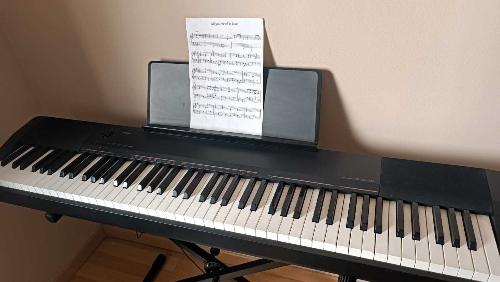 Piano Digital Casio CDP-130 - OFERTA de Suporte + Pedal