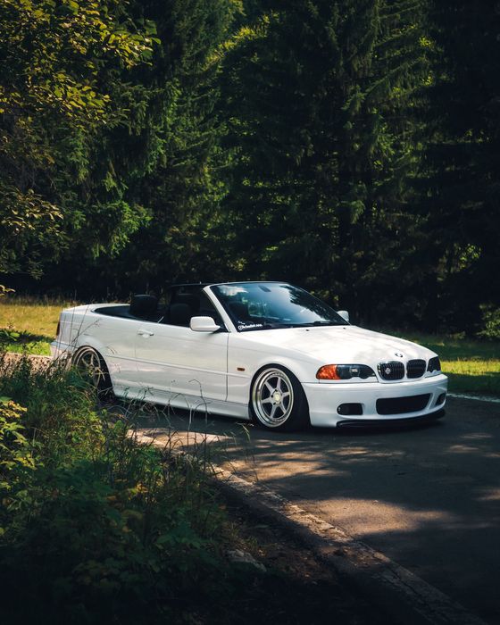 BMW E46 330Ci Cabrio stance m54b30
