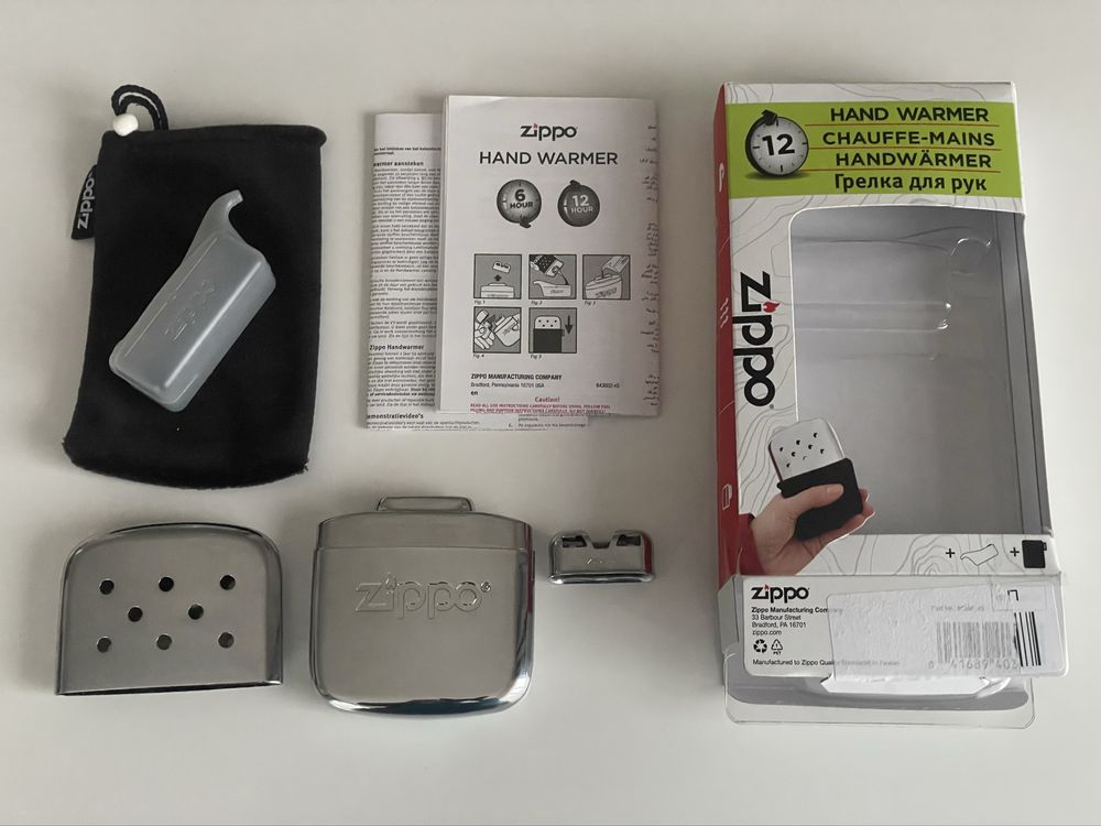 Zippo grzałka katalityczna 12h, ogrzewacz do rąk