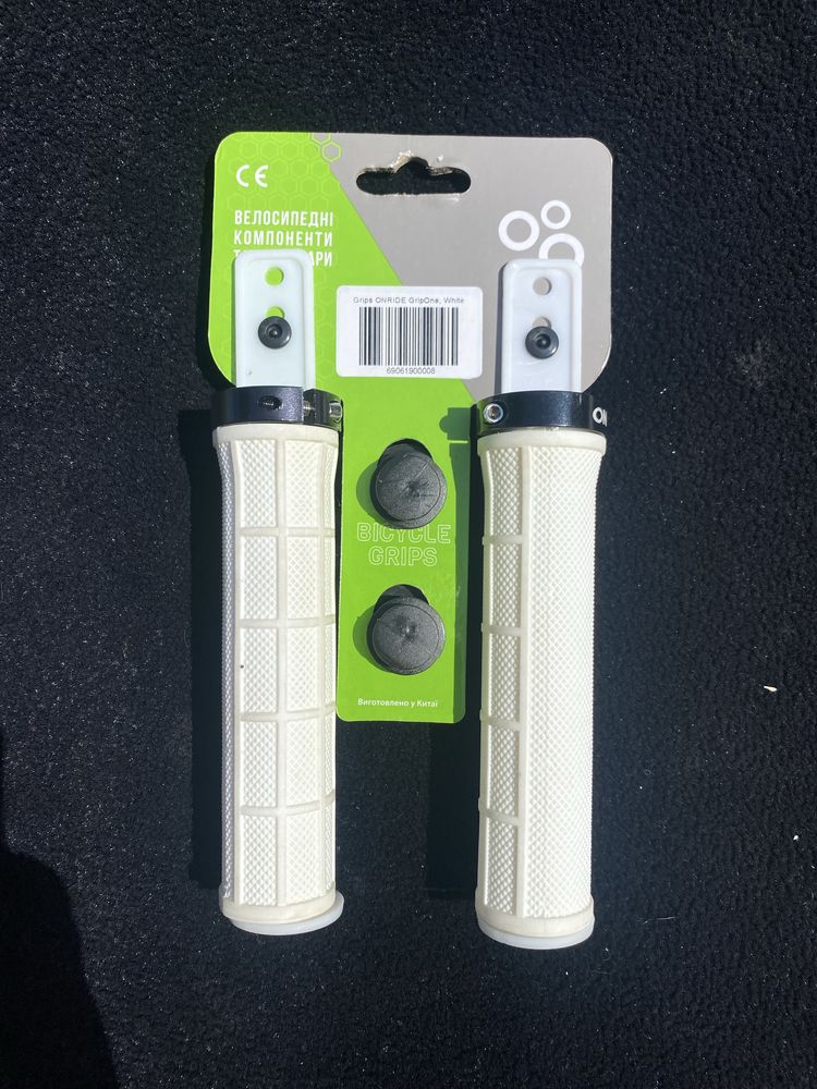 Велосипедні гріпси ONRIDE GripOne, White