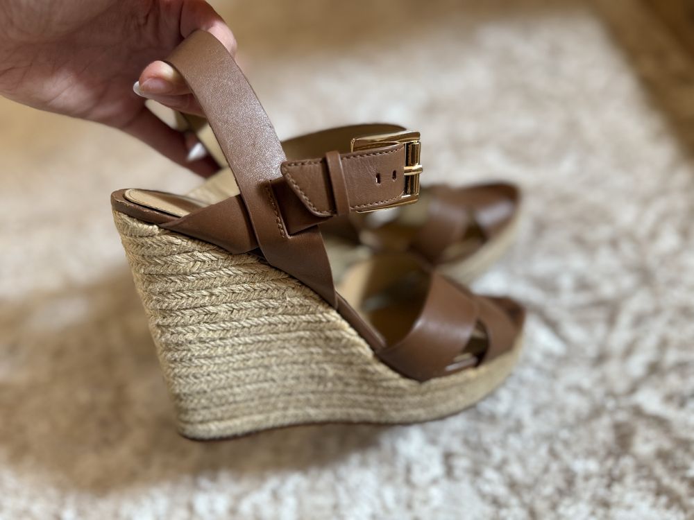 Sandały koturny na koturnie espadryle Michael kors 8.5M