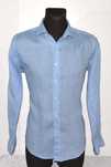 Lju -jo Slim Fit koszula len _ M / L