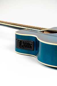 Електроакустична гітара Polcraft синя