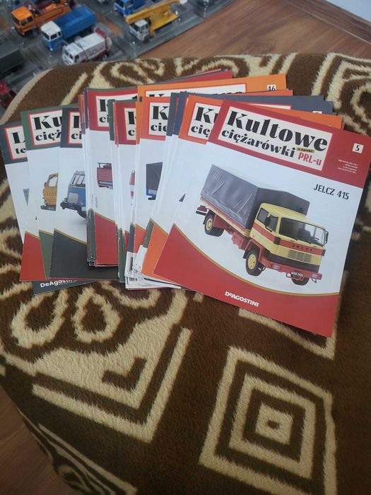 Kultowe ciężarówki z epoki PRL-u Deagostini 1/43 58 szt. Jelcz Star