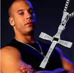 Naszyjnik, krzyżyk Toretto Vin Diesel
