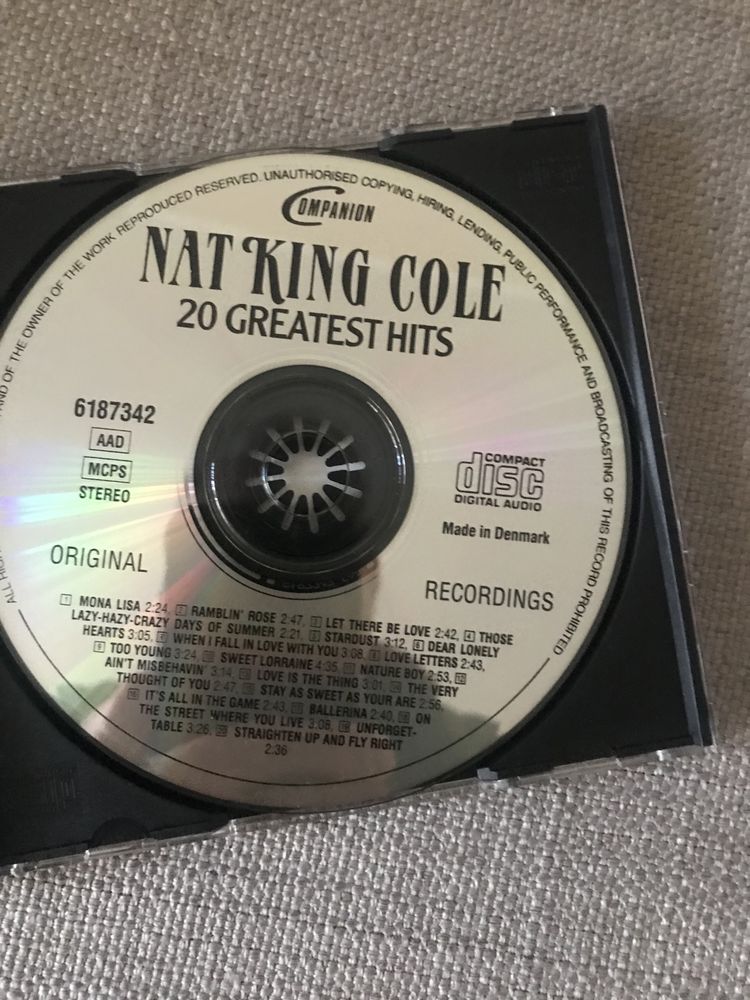 Nat King Cole - 20 Greatest Hits - original versions