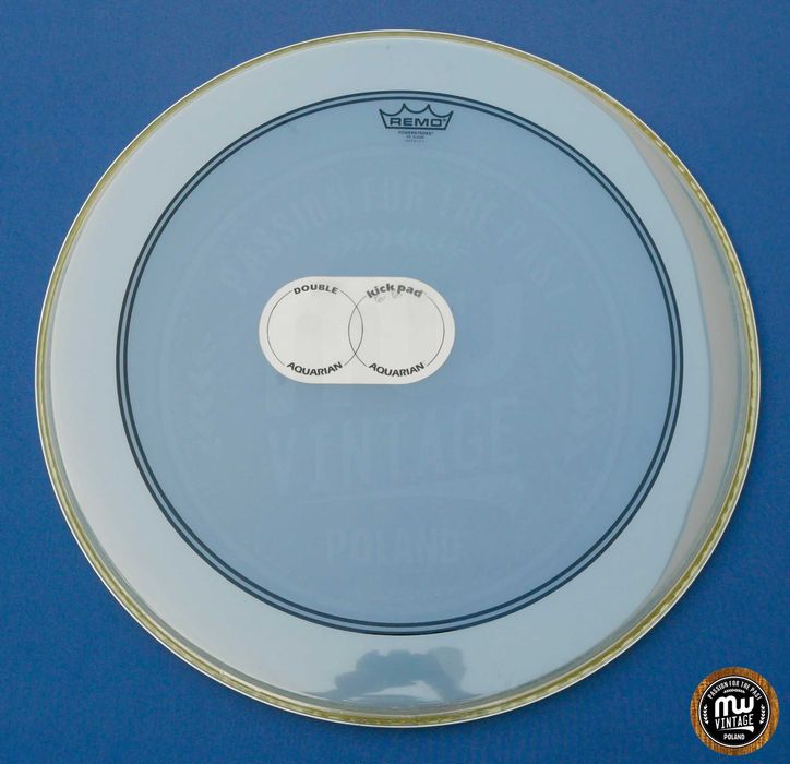 ‼️ Remo - naciąg Powerstroke 3 Clear 22” + łatka podwójna Aquarian ‼️