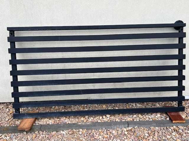 Balustrada balkonowa czarna