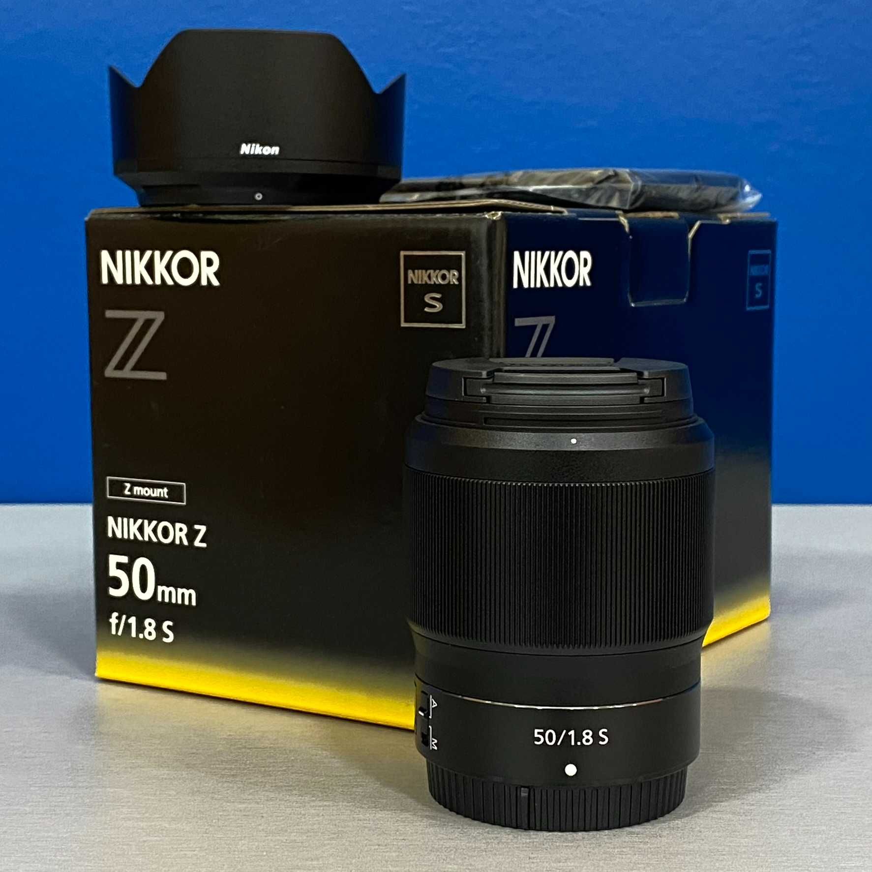 Nikon Nikkor Z 50mm f/1.8 S (NOVA - 3 ANOS DE GARANTIA)