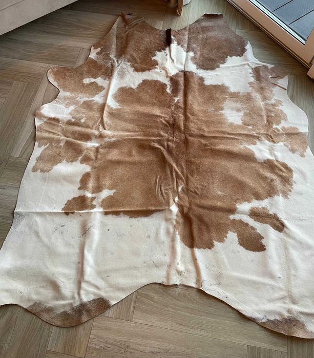 Skóry bydlęce, skóra krowia Dywan ze skóry, Dywan