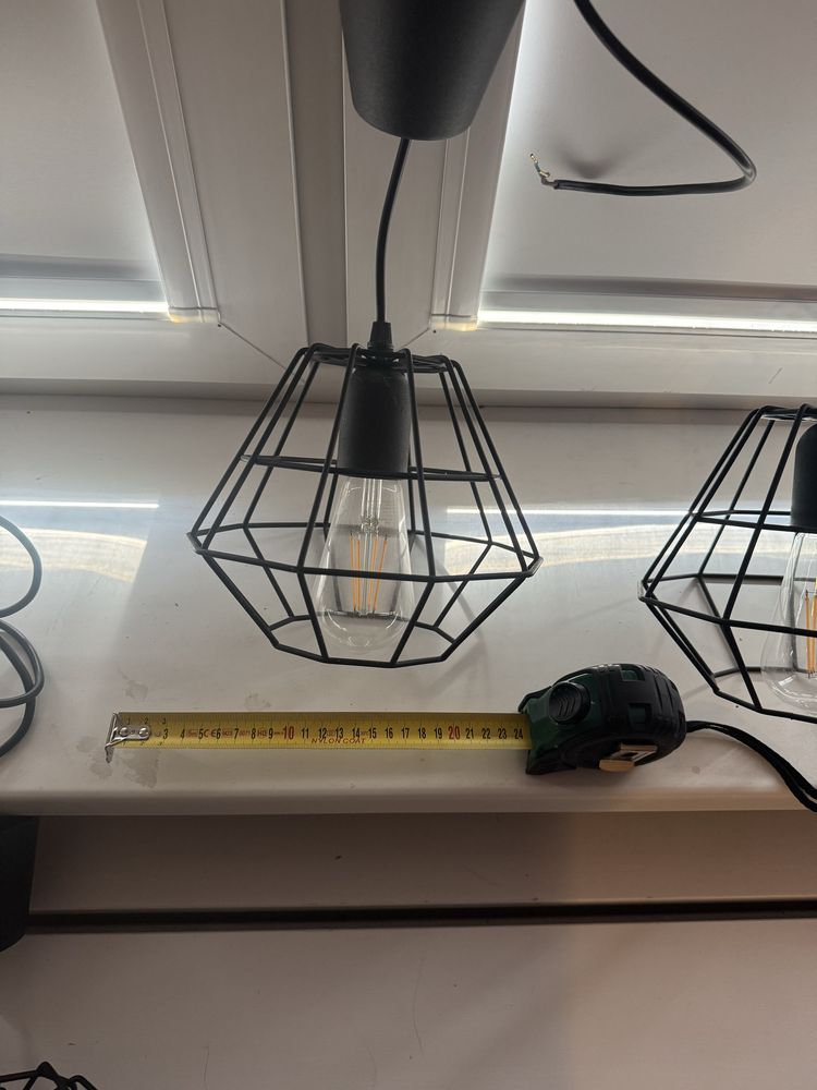 Zestaw 3 lamp sufitowych