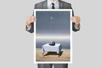Rene Magritte plakat piękny 50x70