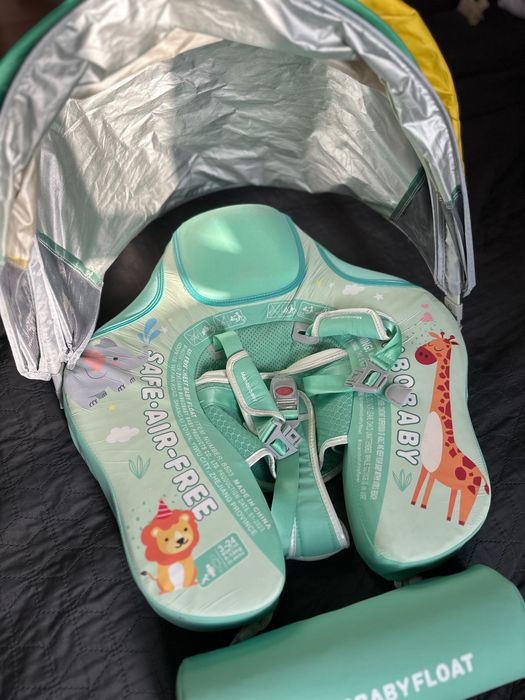 Mambobaby Swim float z daszkiem na basen