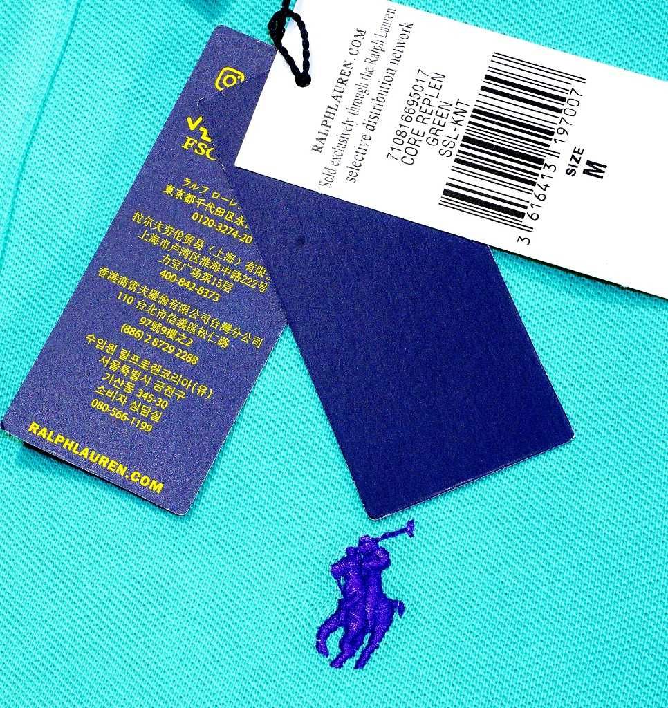 Polo Ralph Lauren koszulka M seledynowa PRL polówka Japan Selection ck