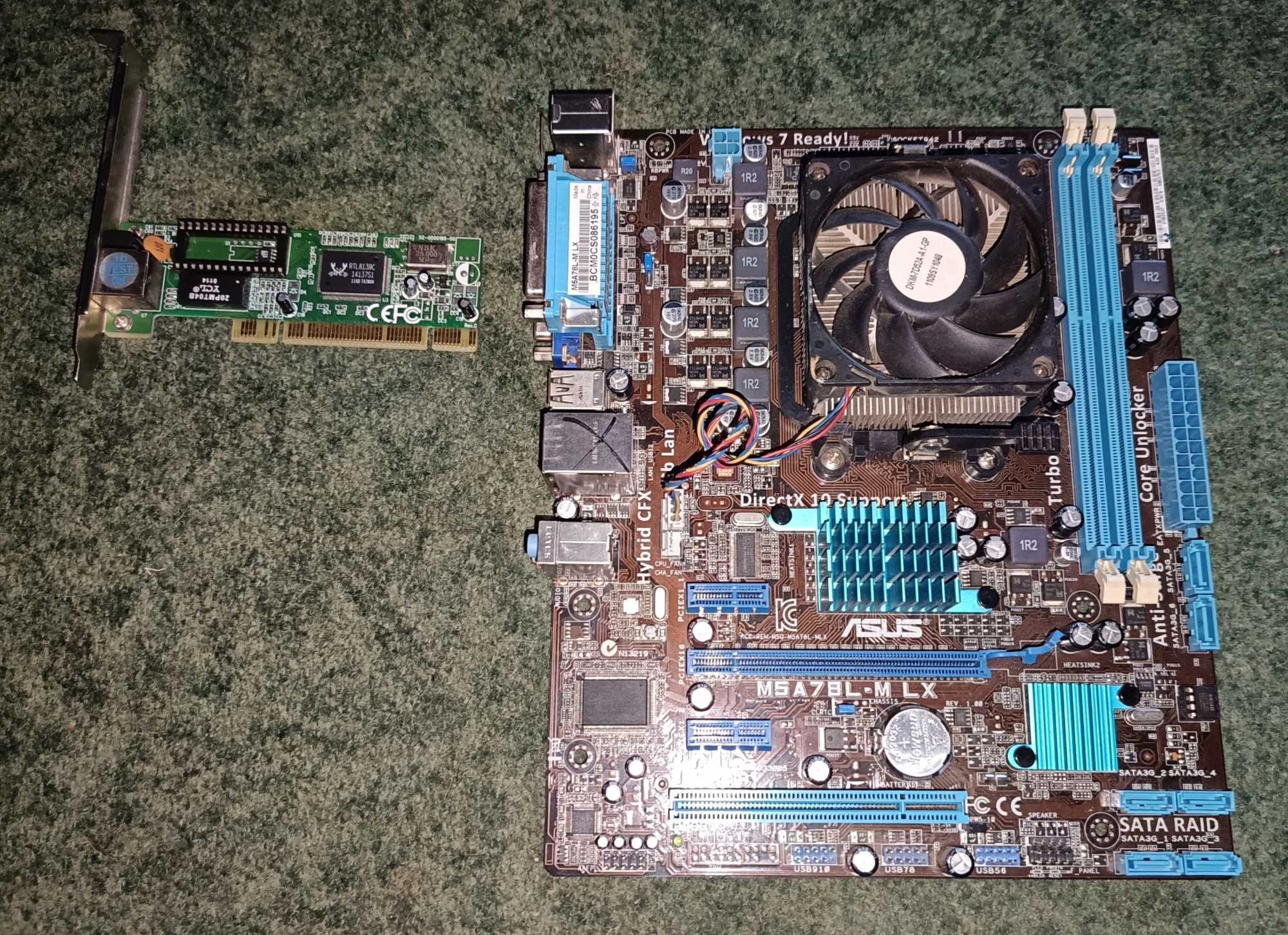Комплект на сокете AM3+, DDR3, Athlon X2 250