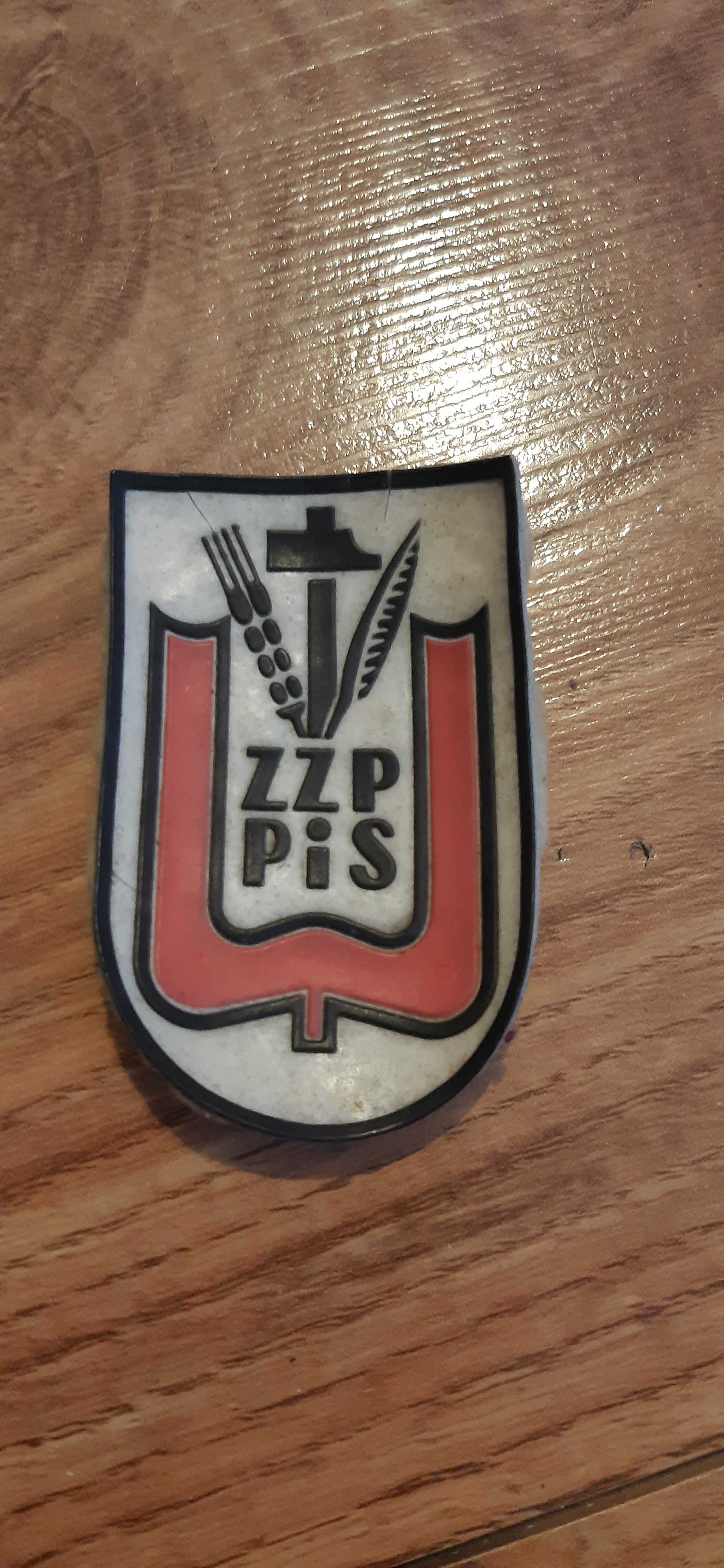 stara ZZP PIS naszywka herb emblemat PRL