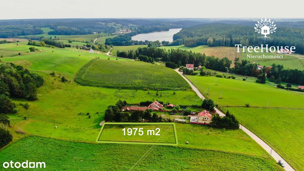 Działka z warunkami zabudowy, okolice Mrągowa.