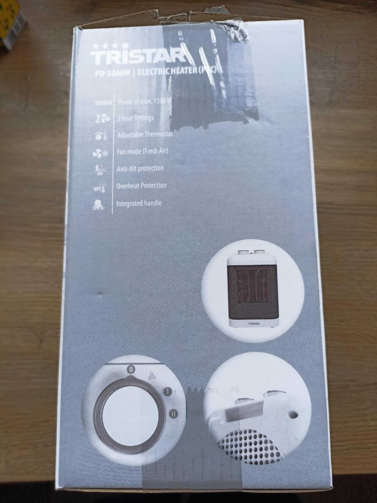 Termowentylator Ceramiczny Grzejnik Farelka 1500W TRISTAR PD-3846W