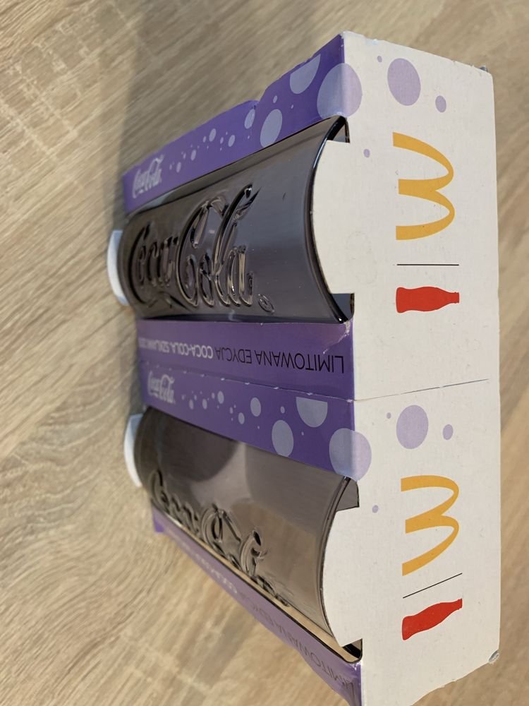 Szklanki Coca Cola mcdonald's 2019