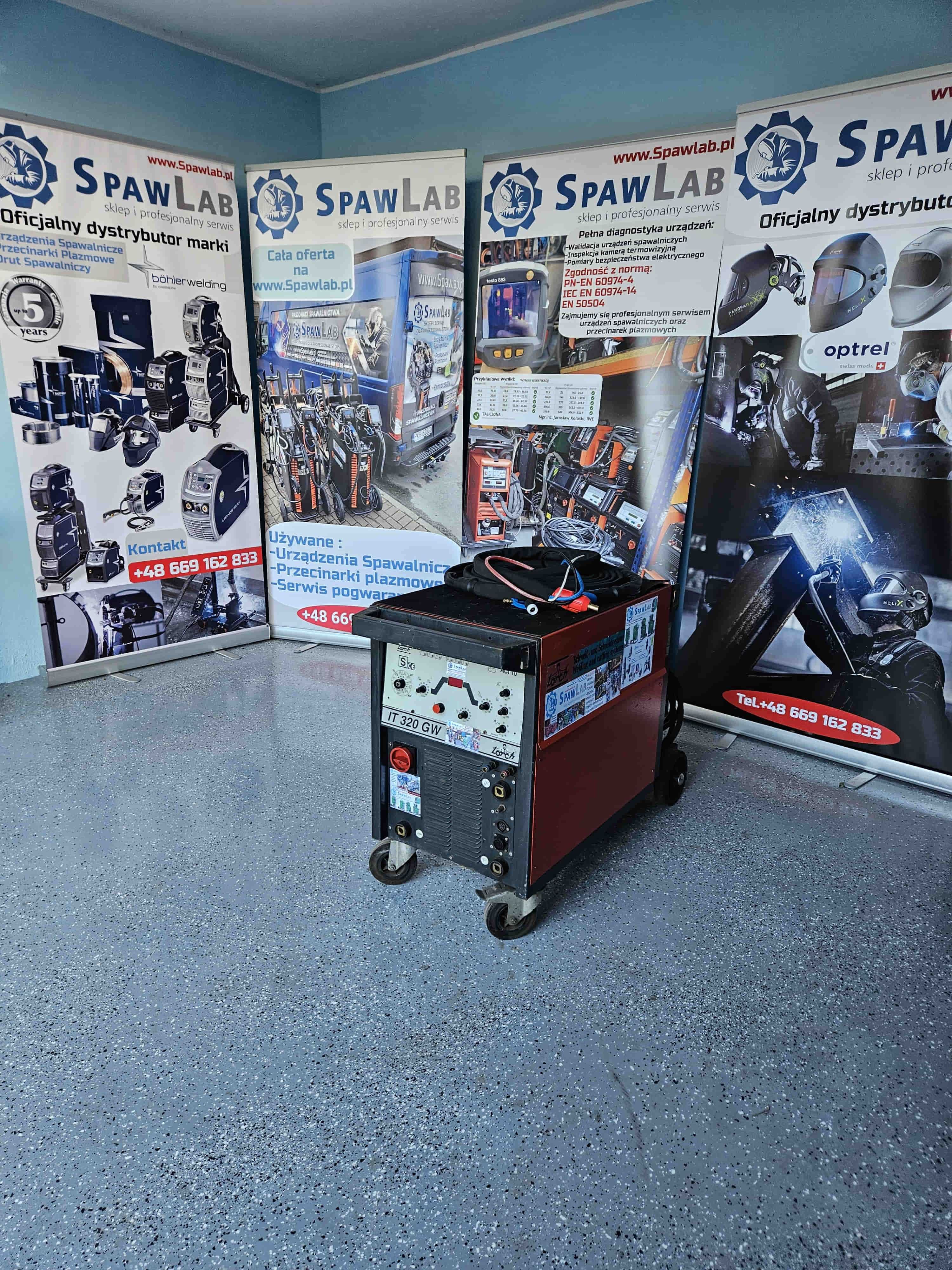 Spawarka Lorch IT 320A GW Ac/Dc Tig Inwerter Mocna Chłodzona cieczą !!