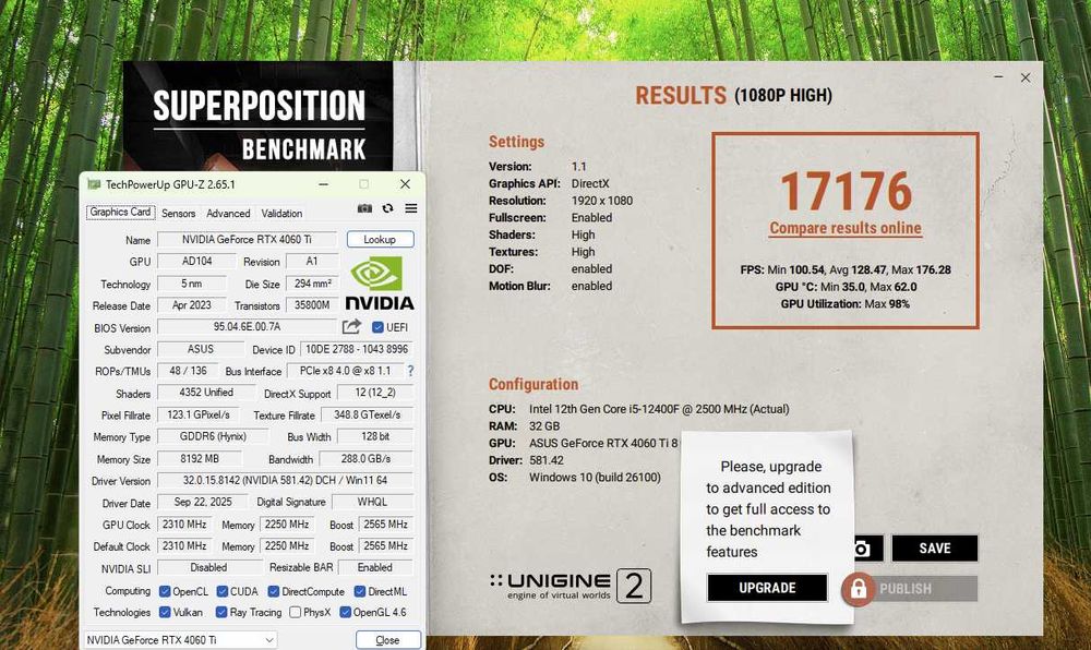 відеокарта RTX4060Ti ASUS Dual EVO OC в ідеалі. Пломба. TRADE-IN