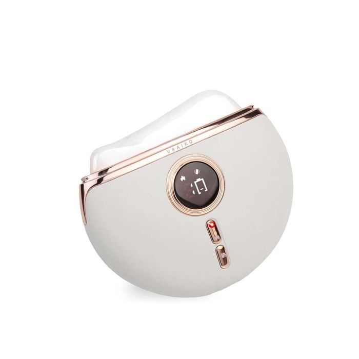 Elektryczny masażer Gua Sha do twarzy, lifting, modelowanie twarzy