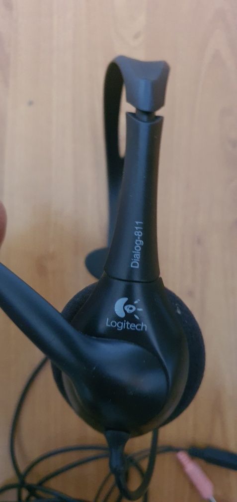 Słuchawki do komputera z mikrofonem logitech dialog-801