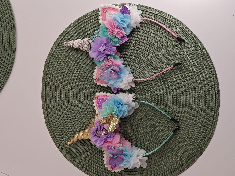 Новорічні святкові обручі   сніжинка цукерка  ялинка  іграшка єдиноріг