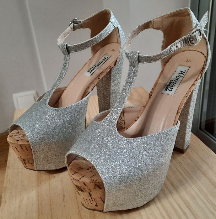 Sapatos de salto alto Seaside tamanho 36