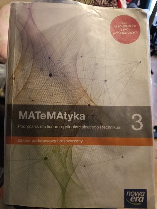 podręcznik do matematyki zakres podstawowy i rozszerzony 3