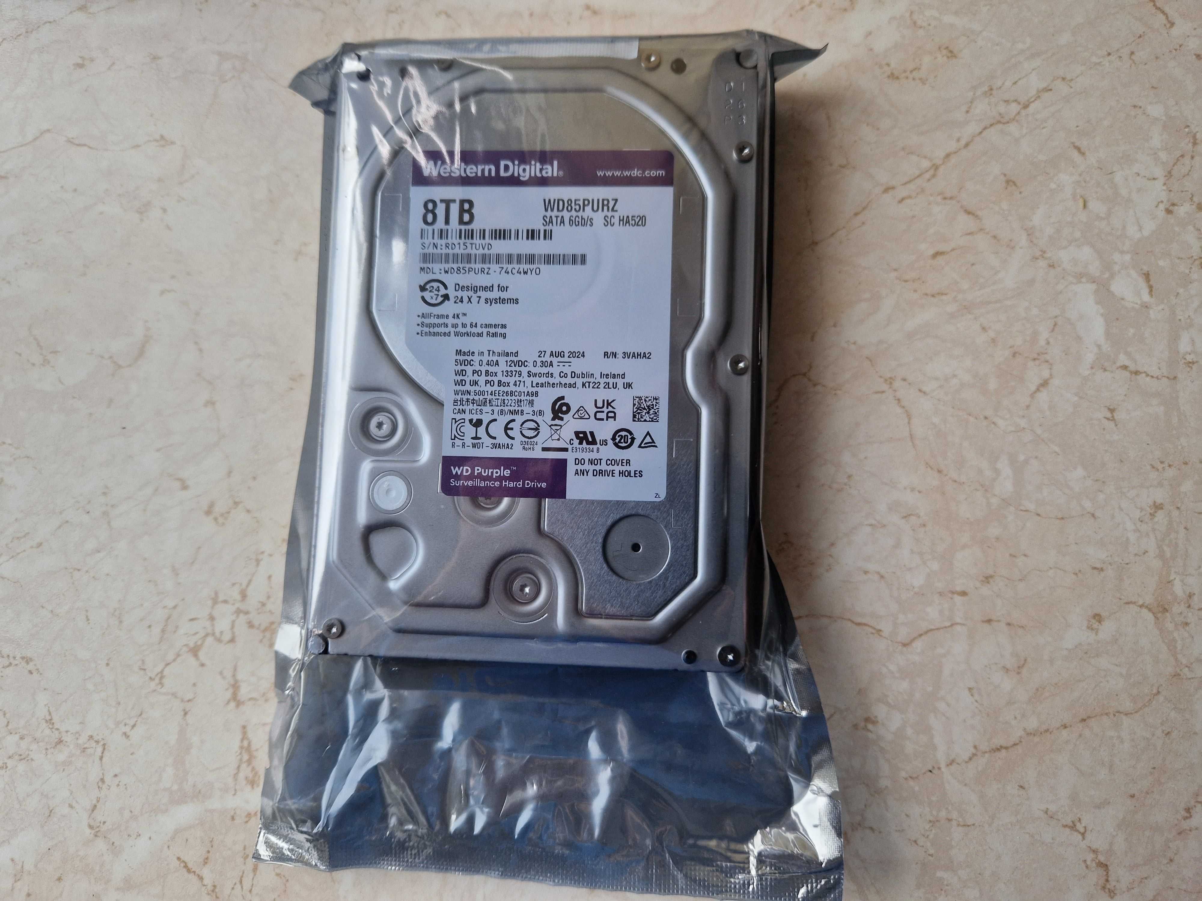 Dysk Twardy HDD  8TB