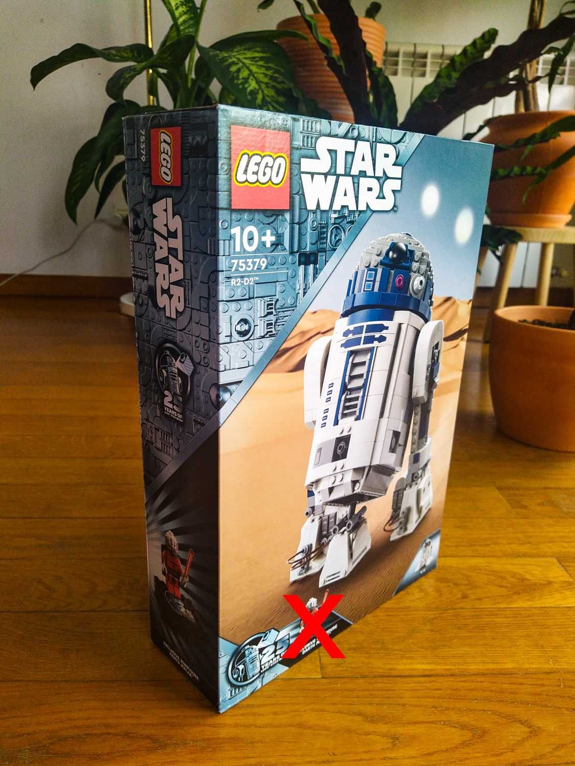 LEGO 75379 Star Wars Buildable R2-D2 sem Minifigura do Darth Malak