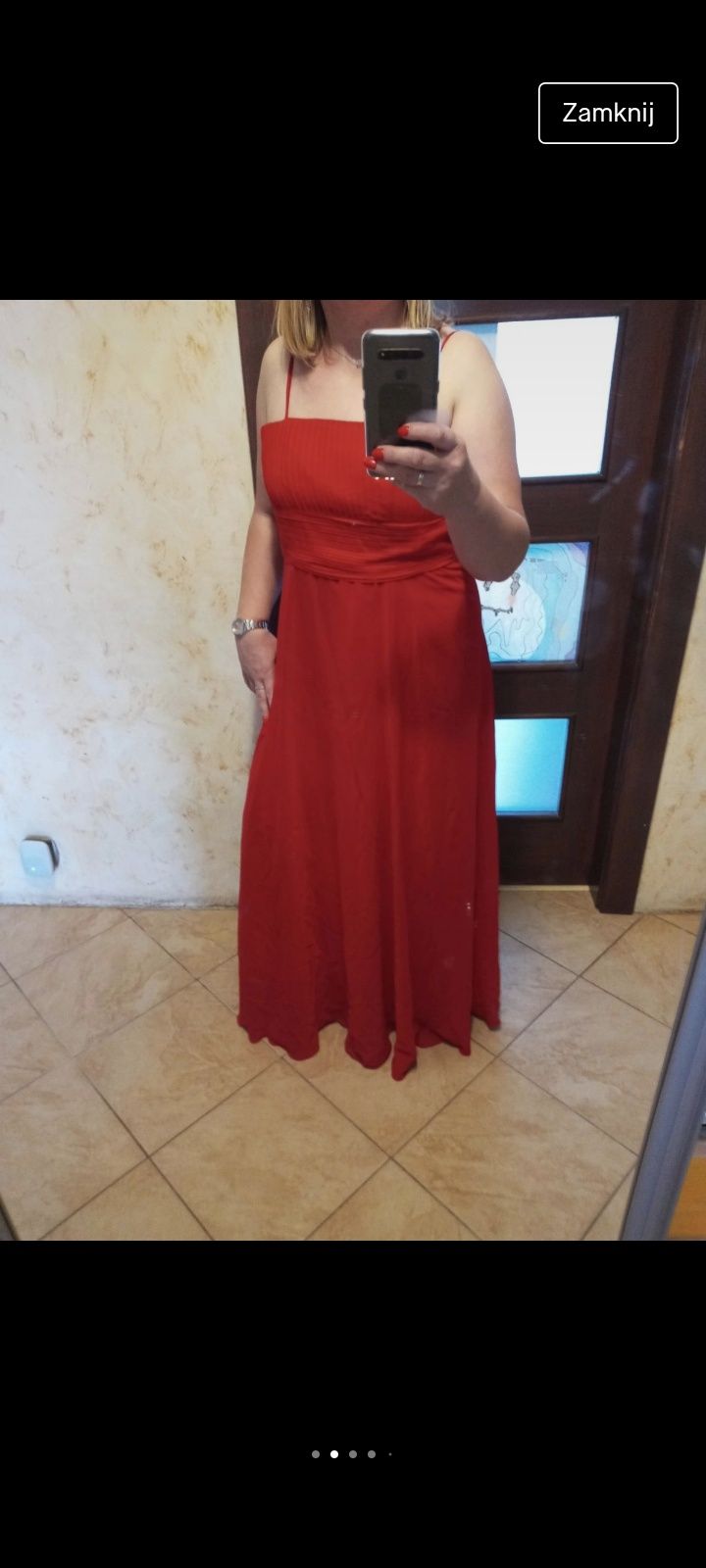 Sukienka czerwona S/ M