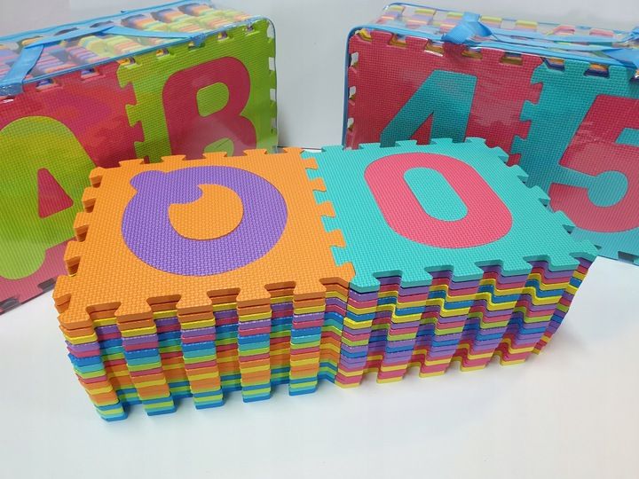 Mata Piankowe Puzzle 36szt Duże 30x30