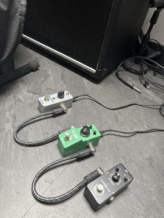 EFEKTY GITAROWE PAKIET (mooer, ibanez, rocksound)
