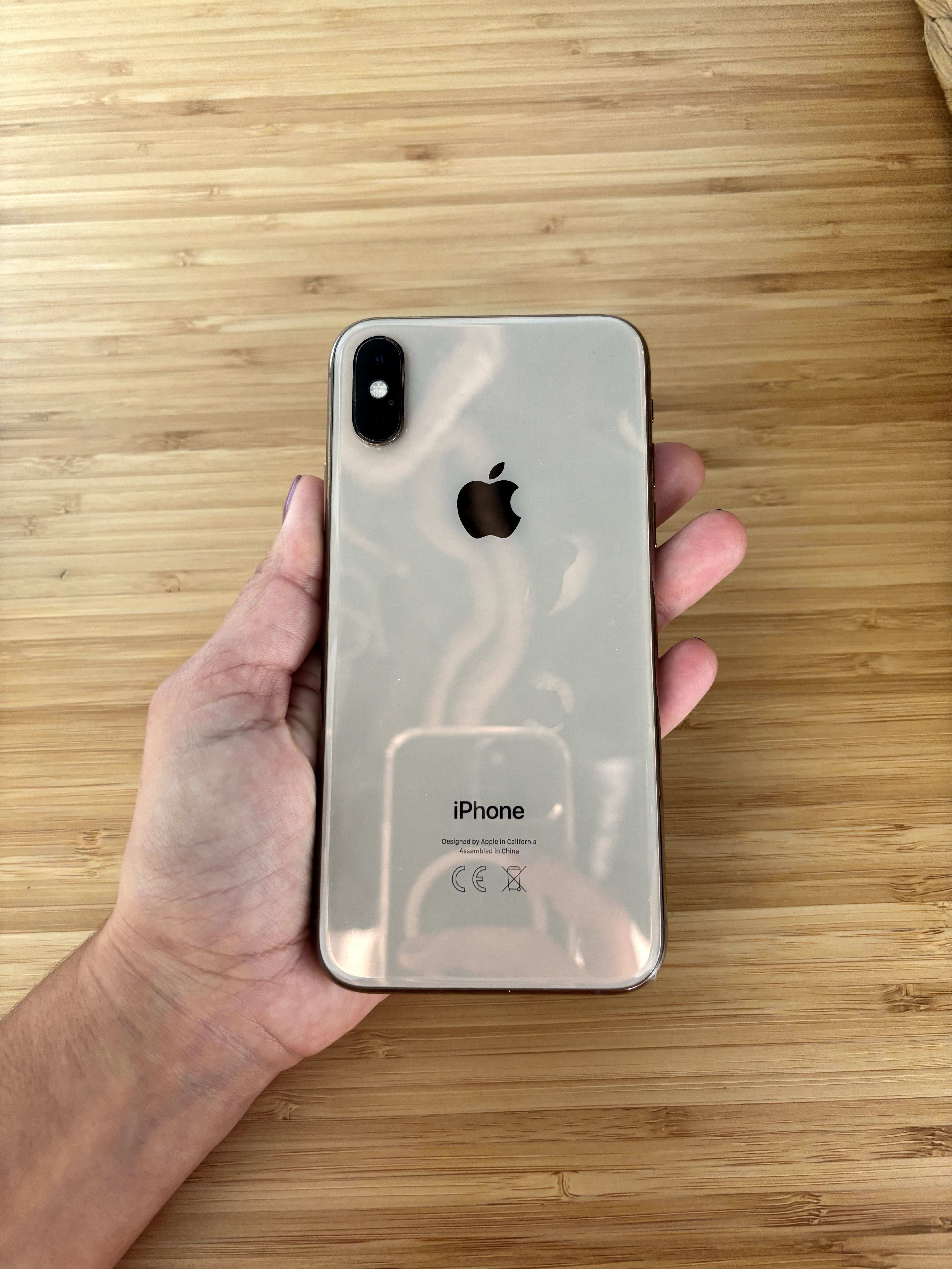 iPhone XS rosa NOVO