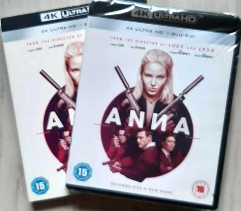 ANNA 4K +blu ray L.Besson w. ENG dodatki!