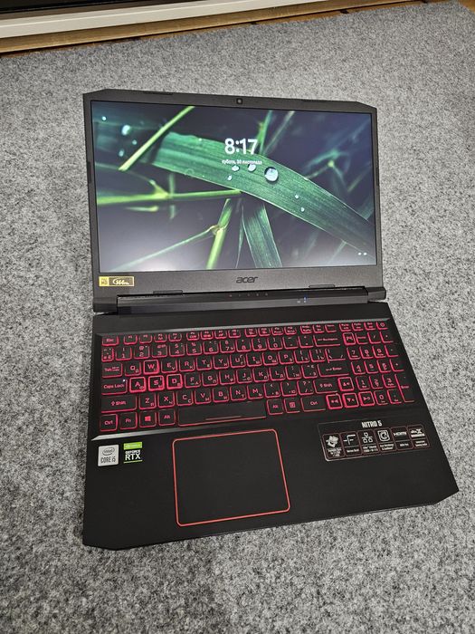 Ігровий ноутбук Acer Nitro 5 Nvidia rtx3050ti Core i5