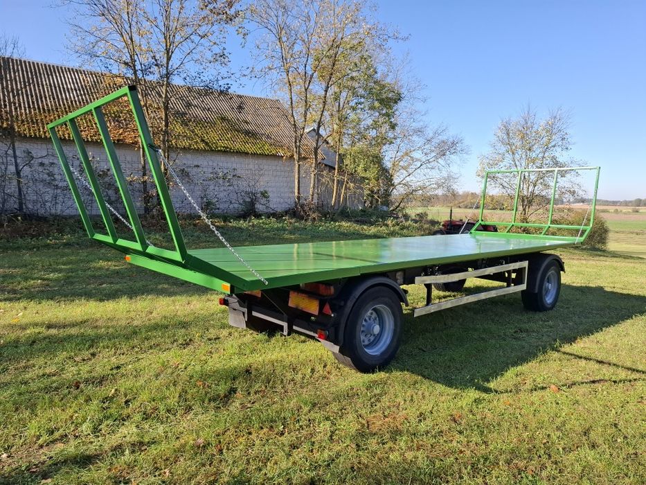 Przyczepa Bdb St mocna 8,4m/2,5m laweta do bel resory platforma  zarej