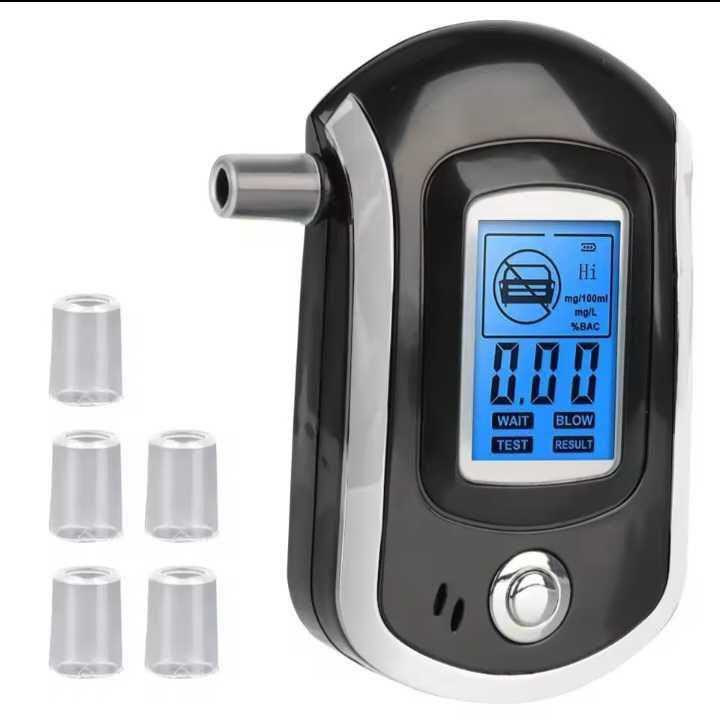 Mini ręczny alkomat cyfrowy ekran LCD