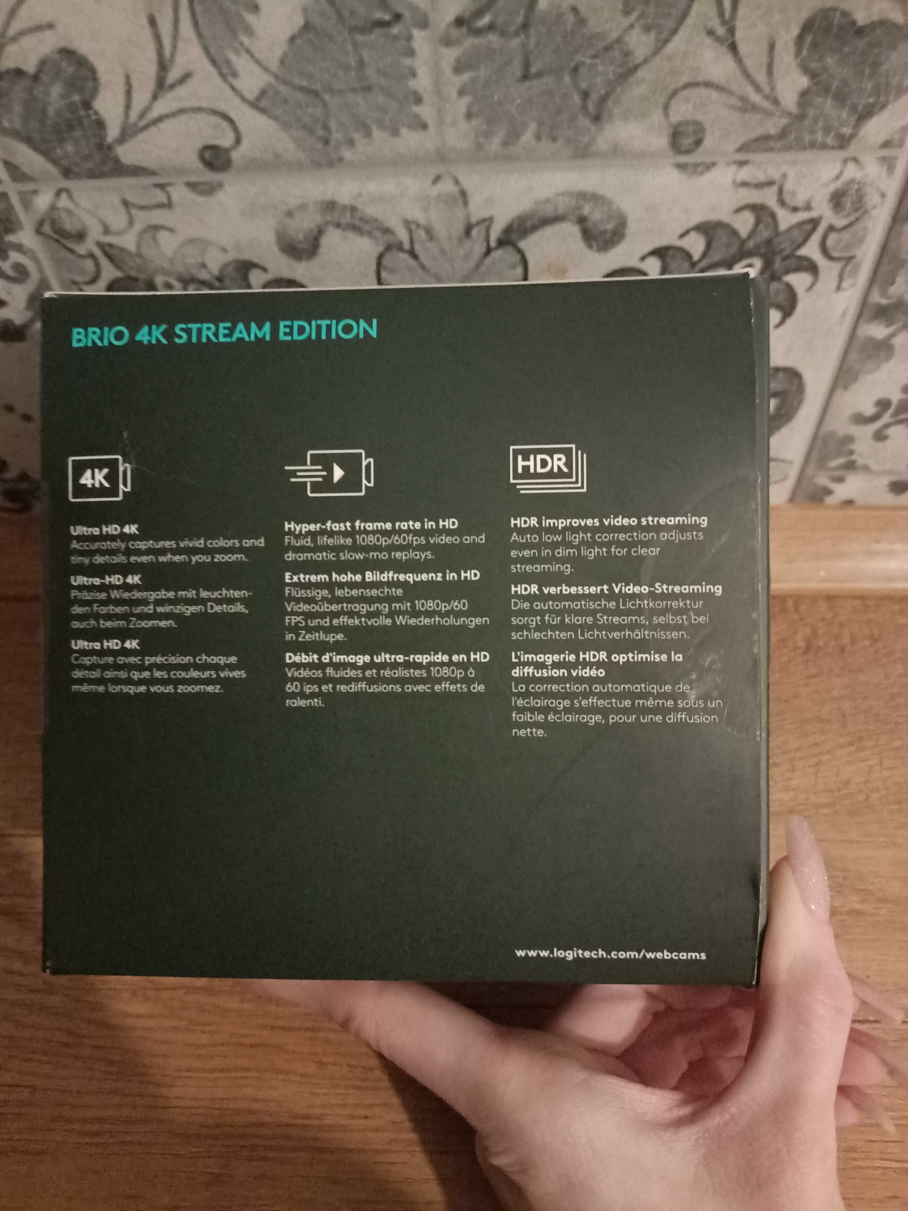 Logitech BRIO 4k stream edition