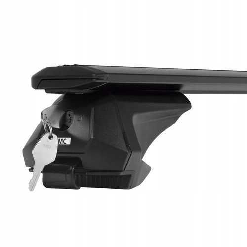 Bagażnik dachowy Azilo Black Wing 120 aluminiowy relingi zintegrowane