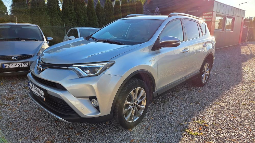 Toyota RAV4 2.5 Hybrid Skóra Full LED Hand Free Navi El Klapa Serwis