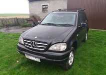 Mercedes ml W163 drzwi prawe lewe czarne