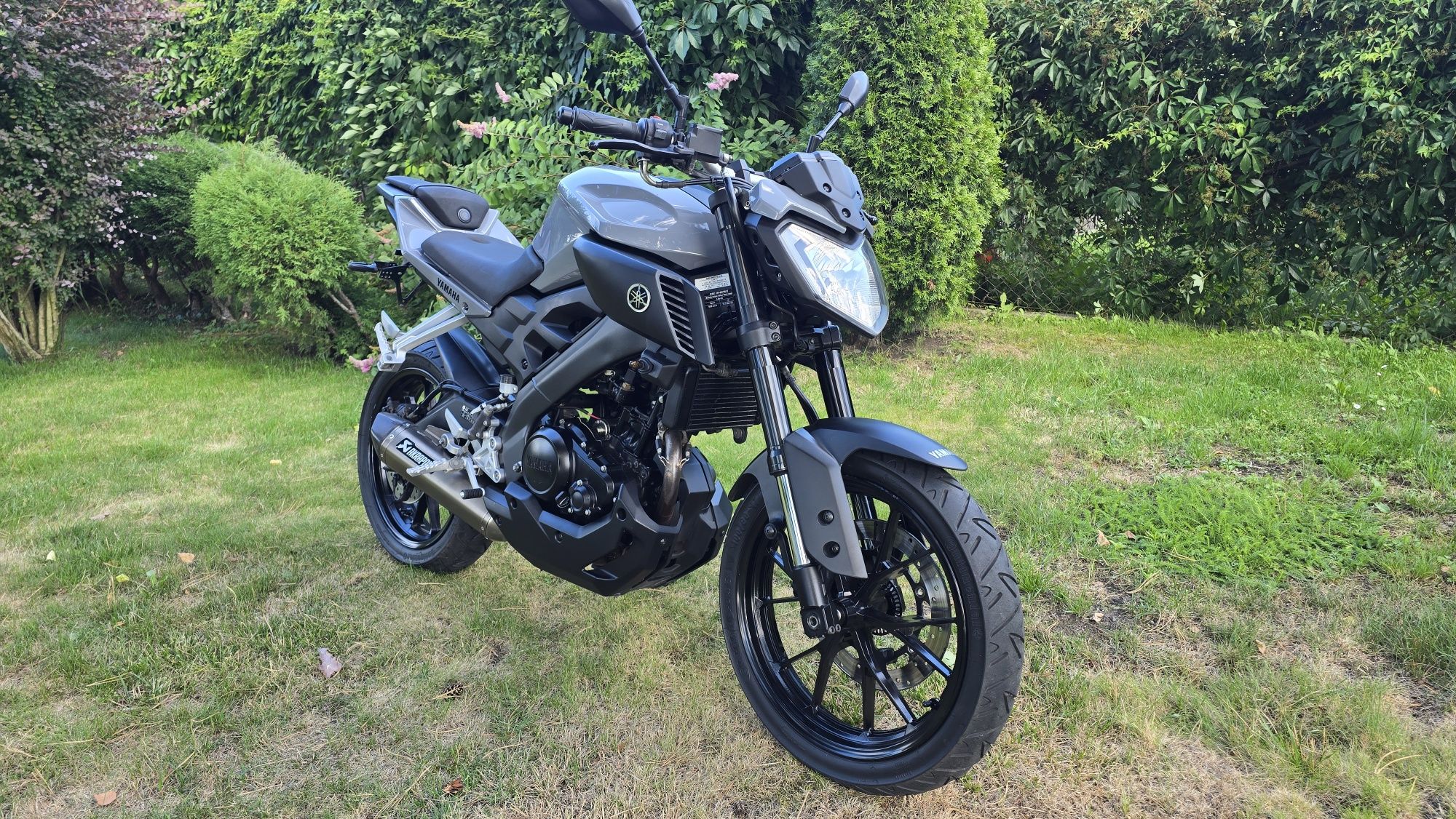 Yamaha MT125 Aakrapovic 2018