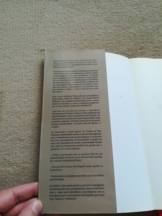 Autenticidade - O que realmente querem os clientes (portes incluídos)