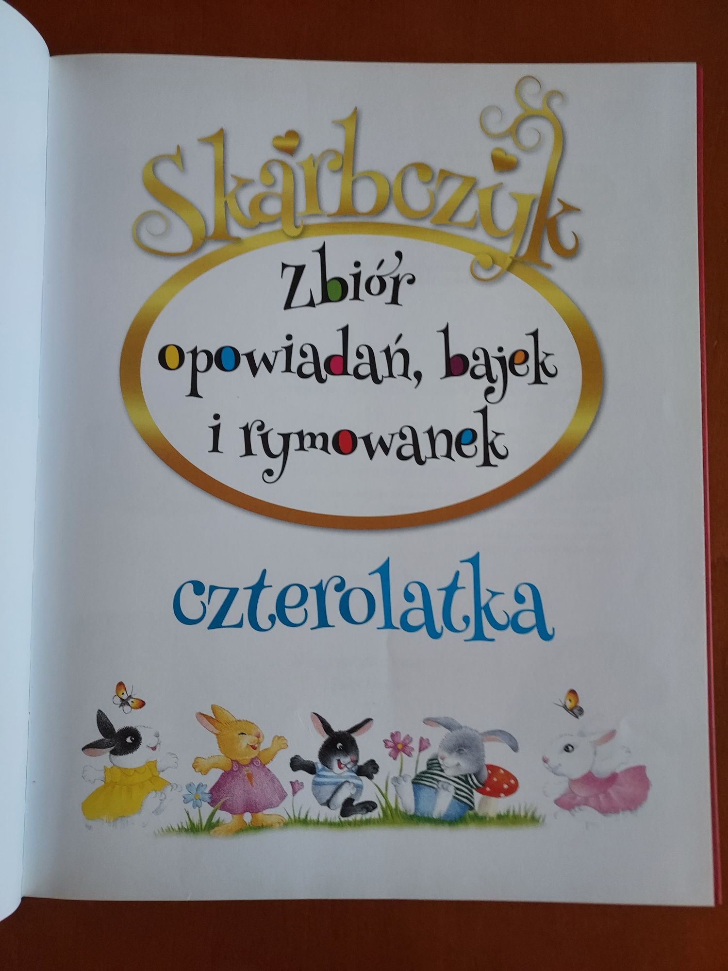 Książka Skarbczyk czterolatka