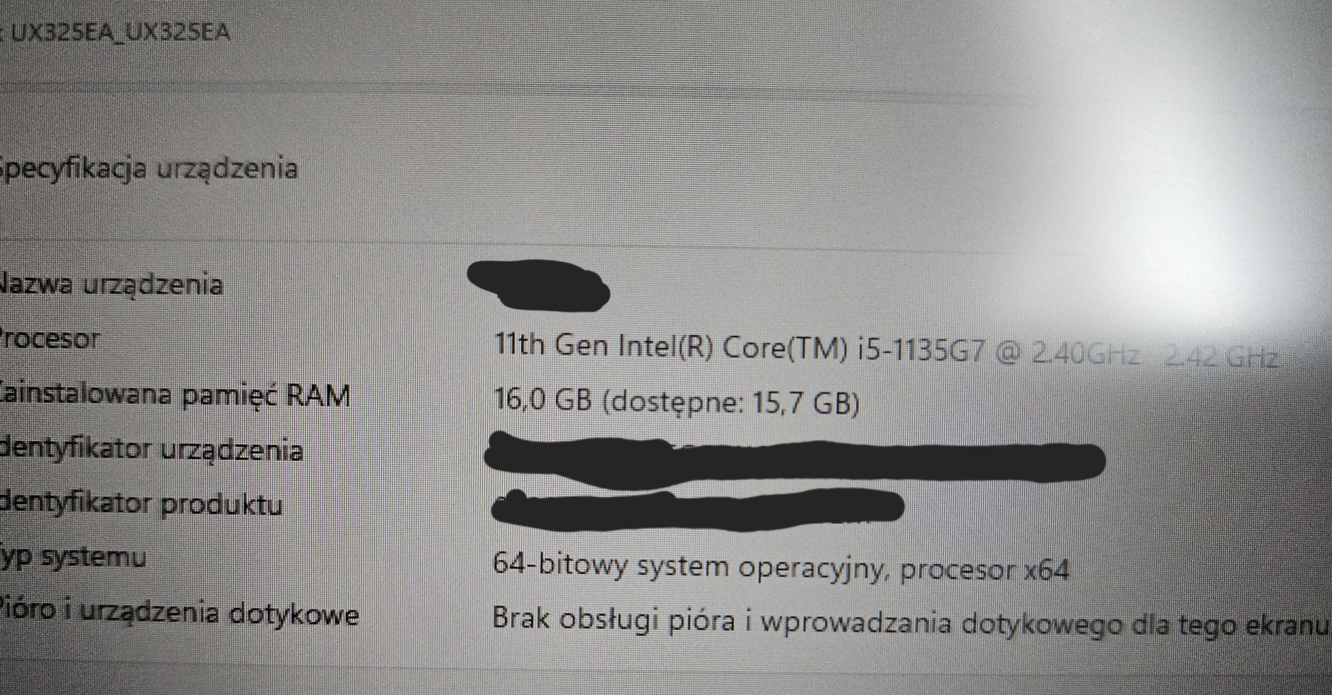 Asus Zenbook UX325EA S13 i5 11gen