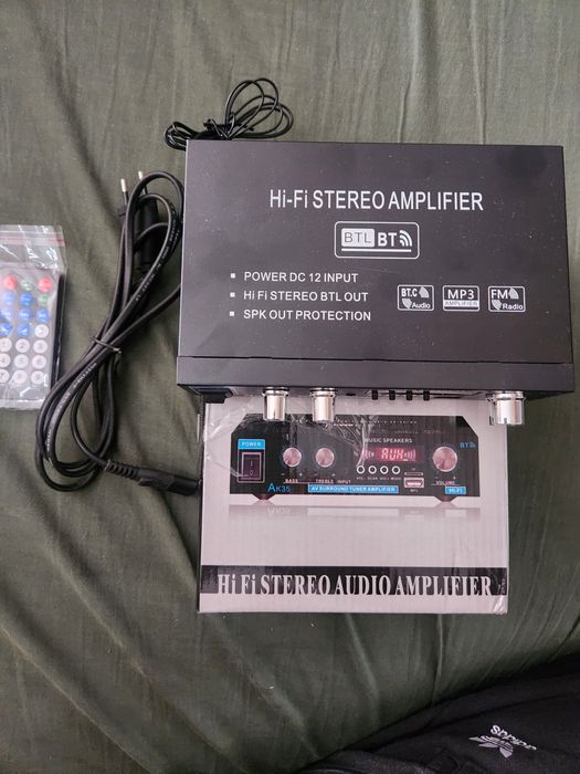 Amplificador HIFI com Bluetooth